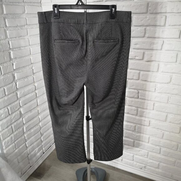 Lane Bryant Ladies Size 18L Black & Grey Blend "The Allie" Dress Pants - Picture 2 of 13